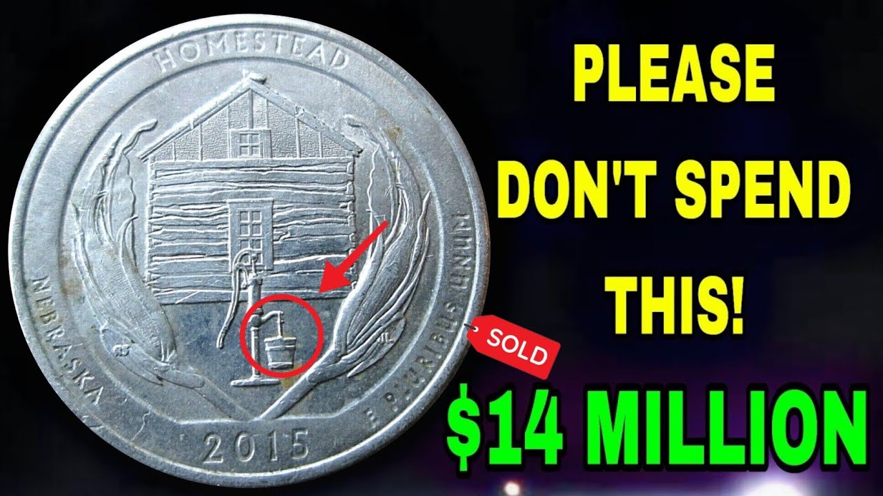 2015 Homestead Quarter Worth $14 Million! 💰 | Rare U.S. Coin Value Shocks Collectors | #usacoins 