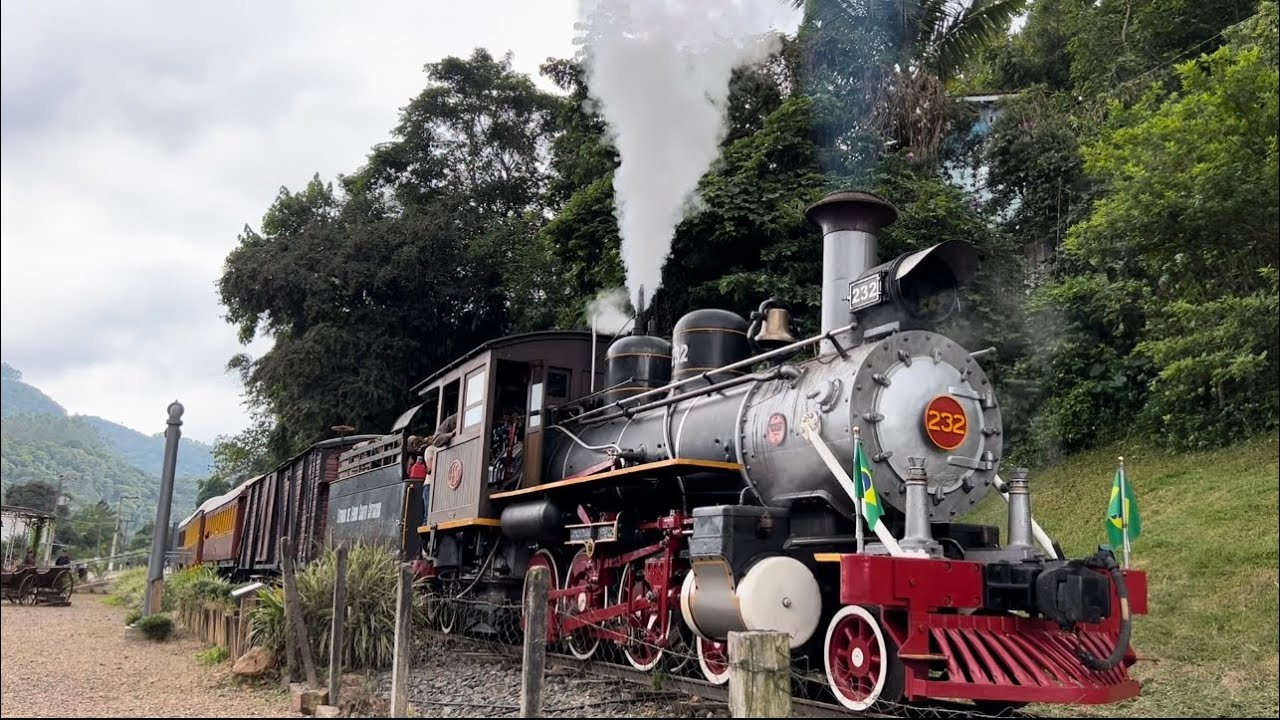 Trem Maria Fumaça em Apiúna- SC 🚂🛤