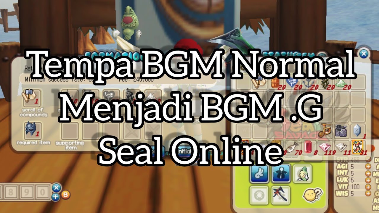 BIKIN BGM .G MENGGUNAKAN REFINEMENT MANUAL (G)5 SEAL ONLINE | SEAL SAVAGE #sealonline #sealindo