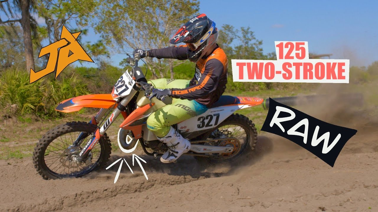 RAW KTM 125 practice (Vlog) - Jesse Ansley