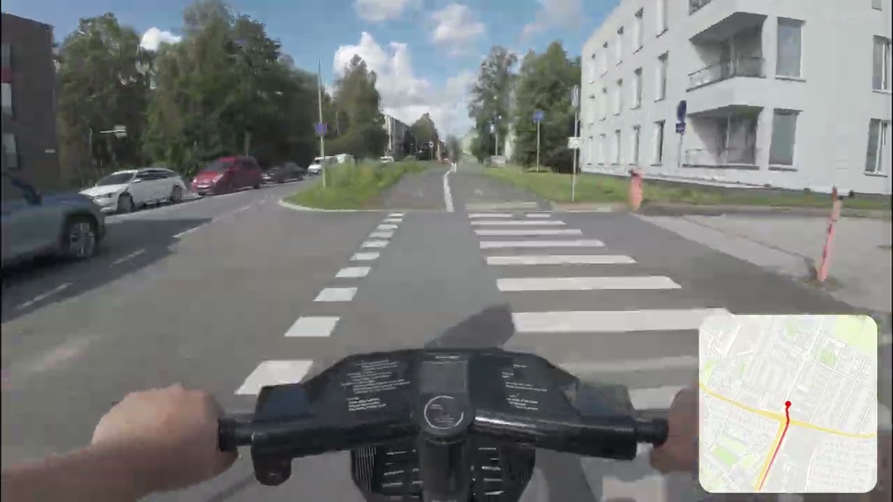 Bike trip around Tartu, Estonia (4K)