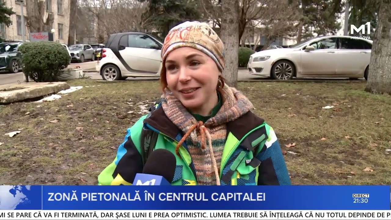 Un tronson al străzii 31 August, transformat în alee pietonală