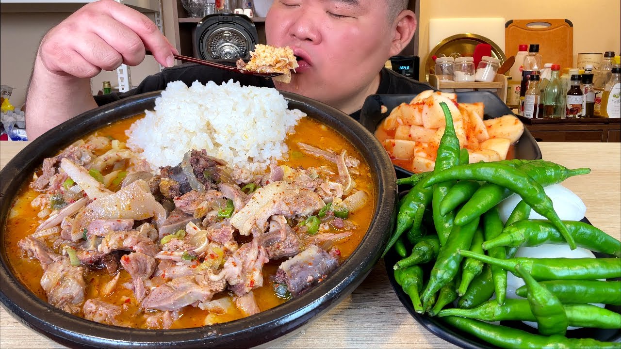 소주5병 양주2병 마시고 특x특 순대국밥+노지땡초 푸우의 쓰리콤보 해장스케줄 MUKBANG