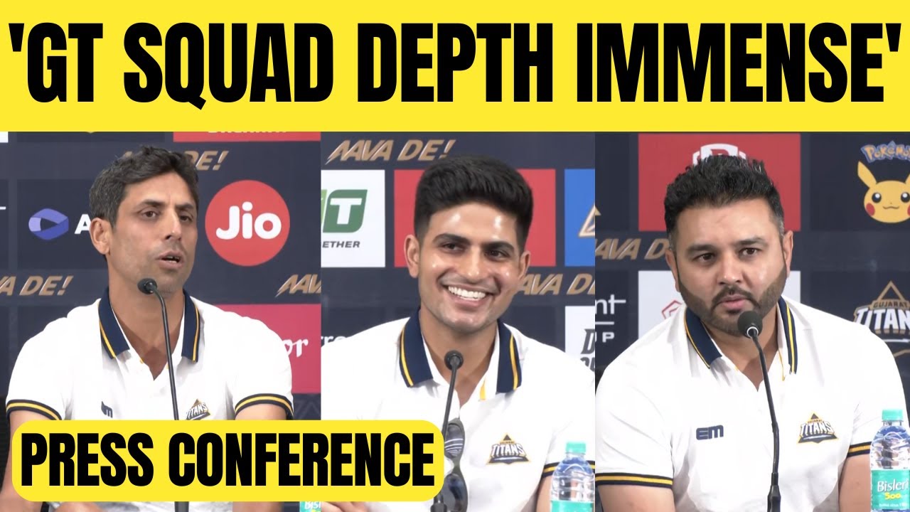 Gujarat Titans PC: Shubman Gill, Ashish Nehra on team strategy for IPL 2025 |Sports Today