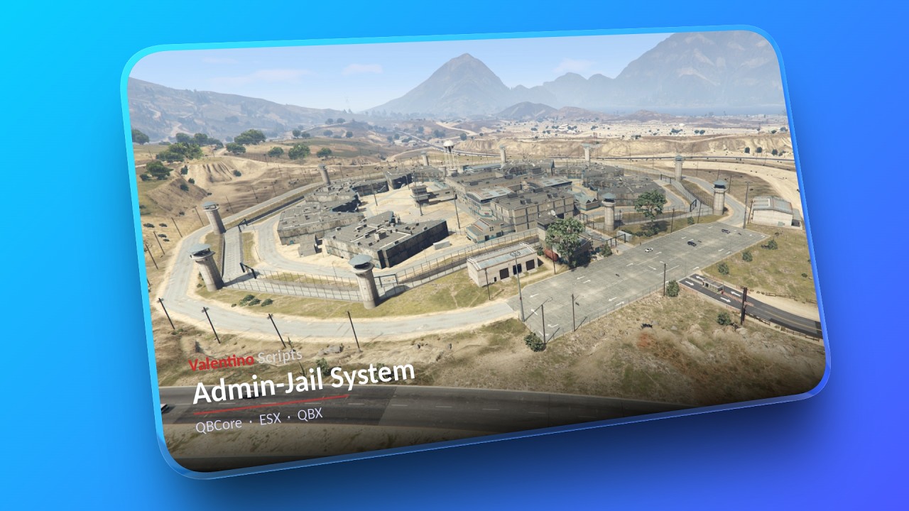 Admin-Jail System | Valentino Scripts | QBCore & ESX & QBX