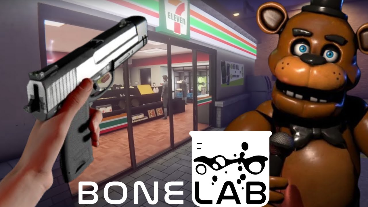 I Tried Blackmailing Freddy Fazbear For Money - Bonelab Mods/Movie