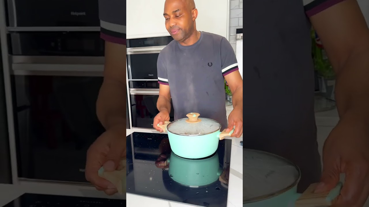 My husband cooking delicious meal for my birthday 🤩