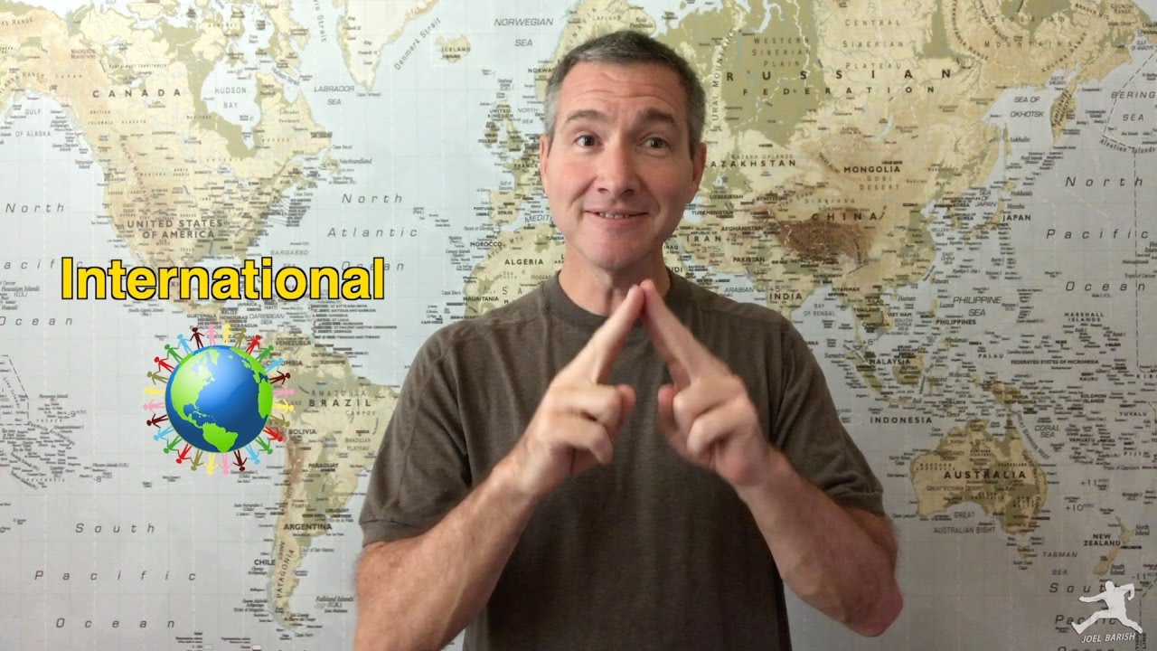 American & International Sign Languages: 