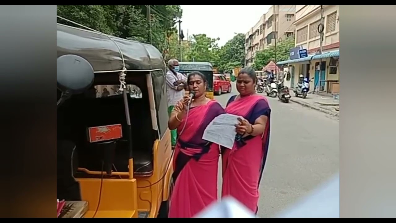 Mega covid vaccination awareness by ICDS