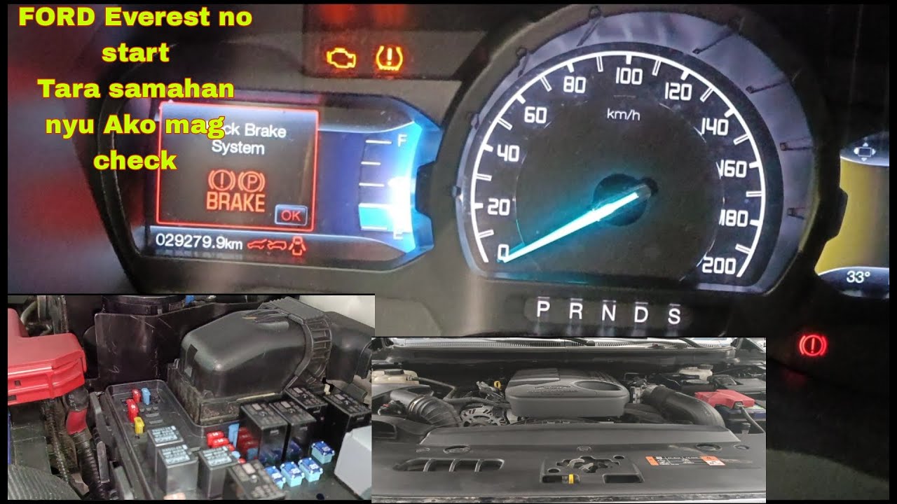 Ford Everest Titanium 2016 4x4 3.2L AT Engine no crank
