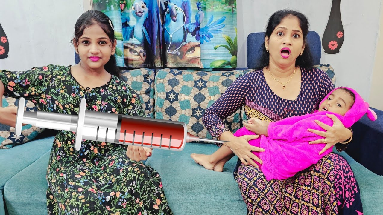 Monika got new baby brother | comedy video | funny video | Prabhu Sarala lifestyle