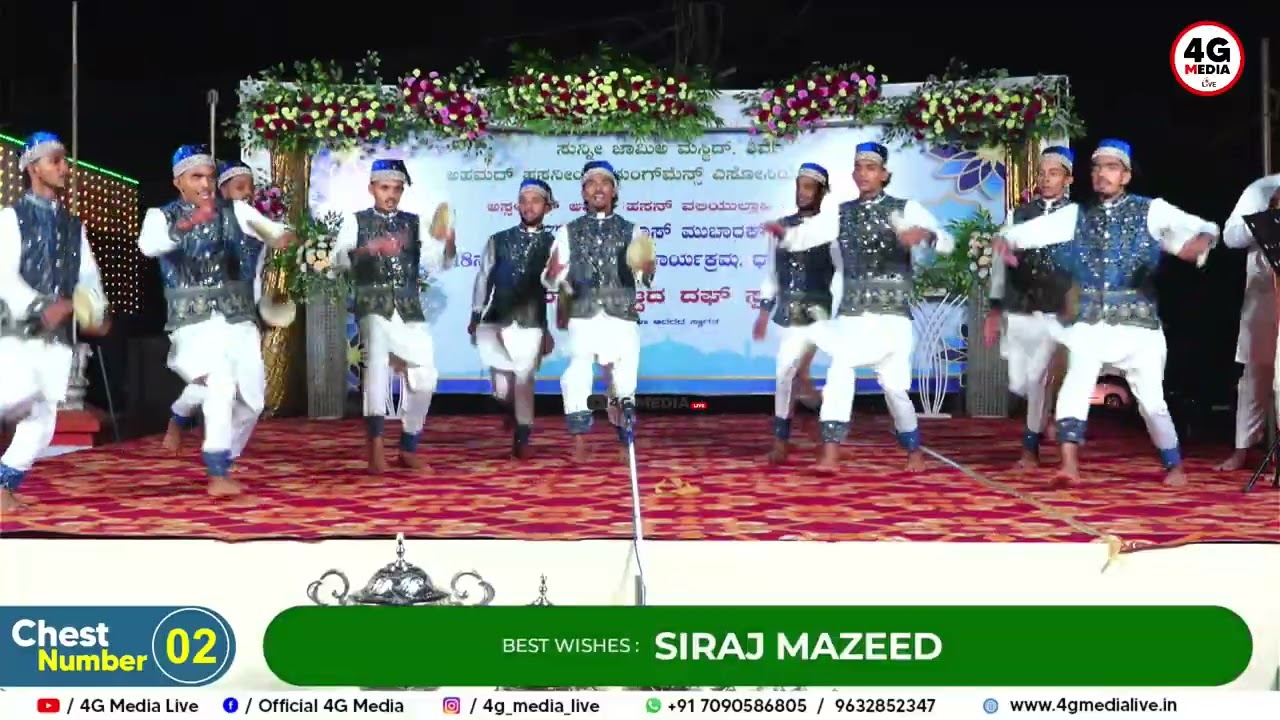 Award Winning daff Performance | Fourth Place @Shirva | Khalander Sha Daff Team Manipura | JAN 10