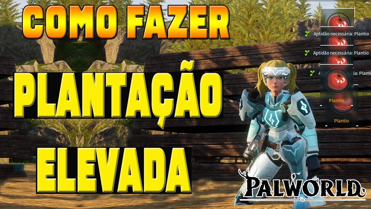 Como fazer plantação elevada em camadas no palworld