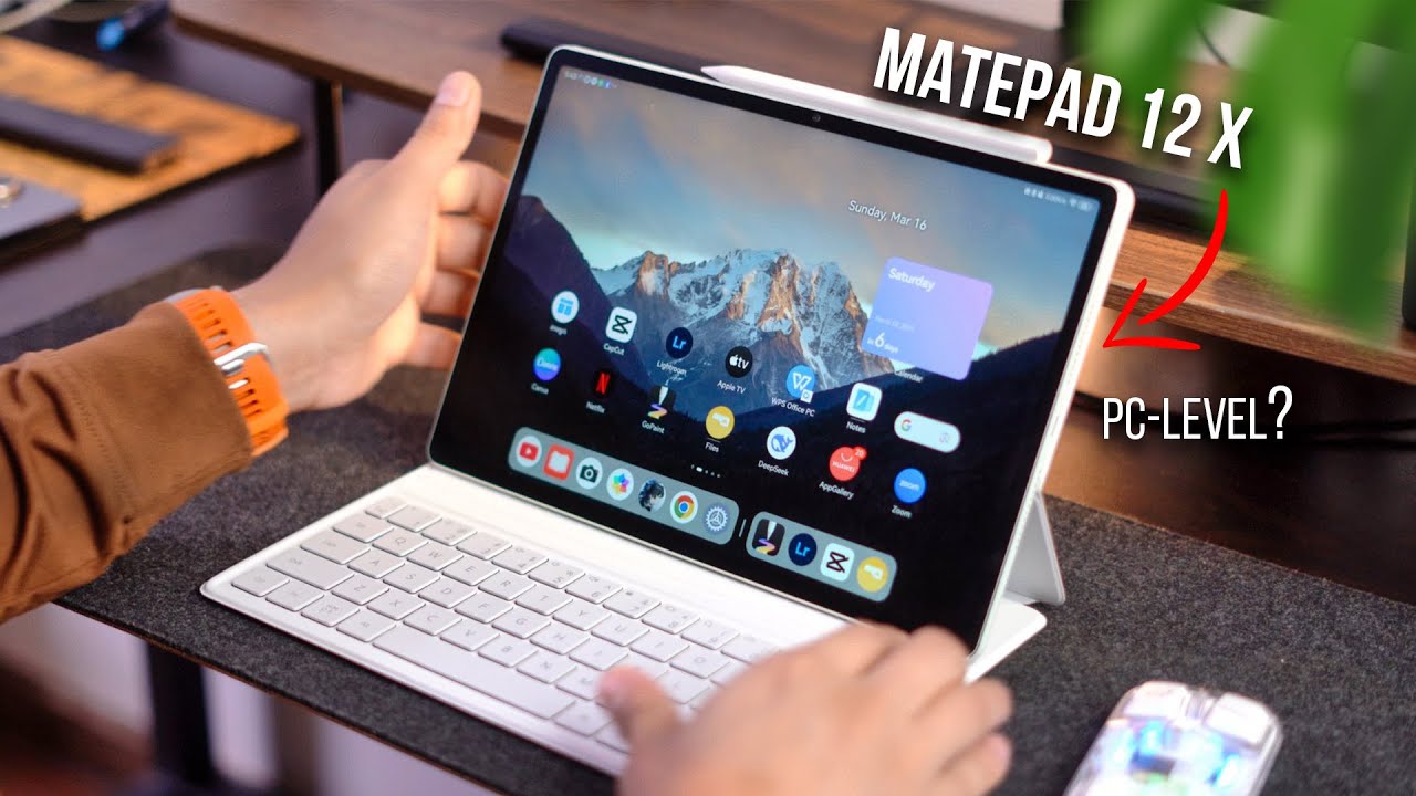 HUAWEI MatePad 12X ប្រើជំនួស Laptop កើតមែនឬអត់?