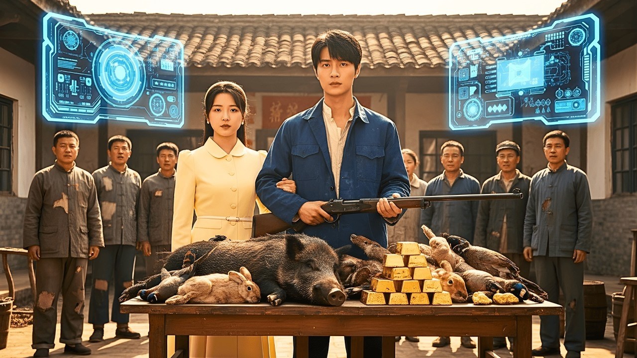 70 के दशक में पुनर्जन्म—हंटर सिस्टम जागा और उसने परिवार व गाँव वालों को अकाल से बचाया