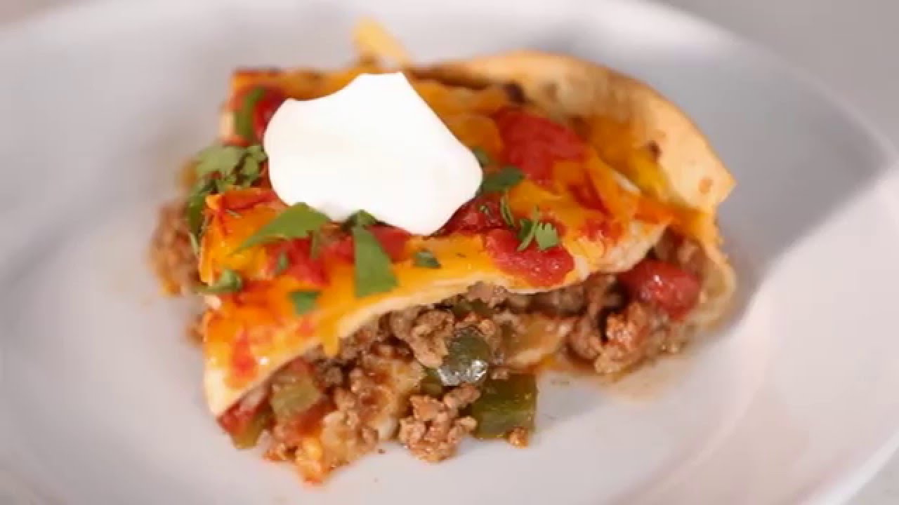 Dinner Tonight: Easy Beef Taco Pie
