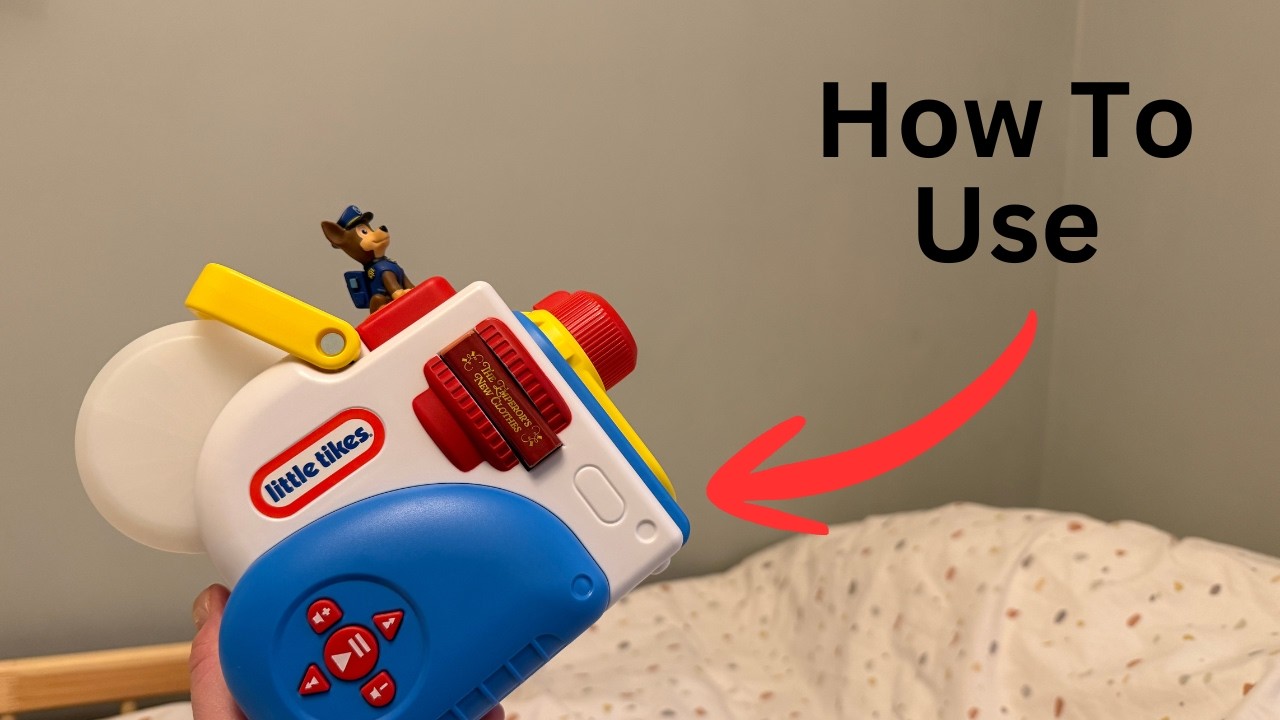Как пользоваться проектором Little Tikes Story Dream Machine