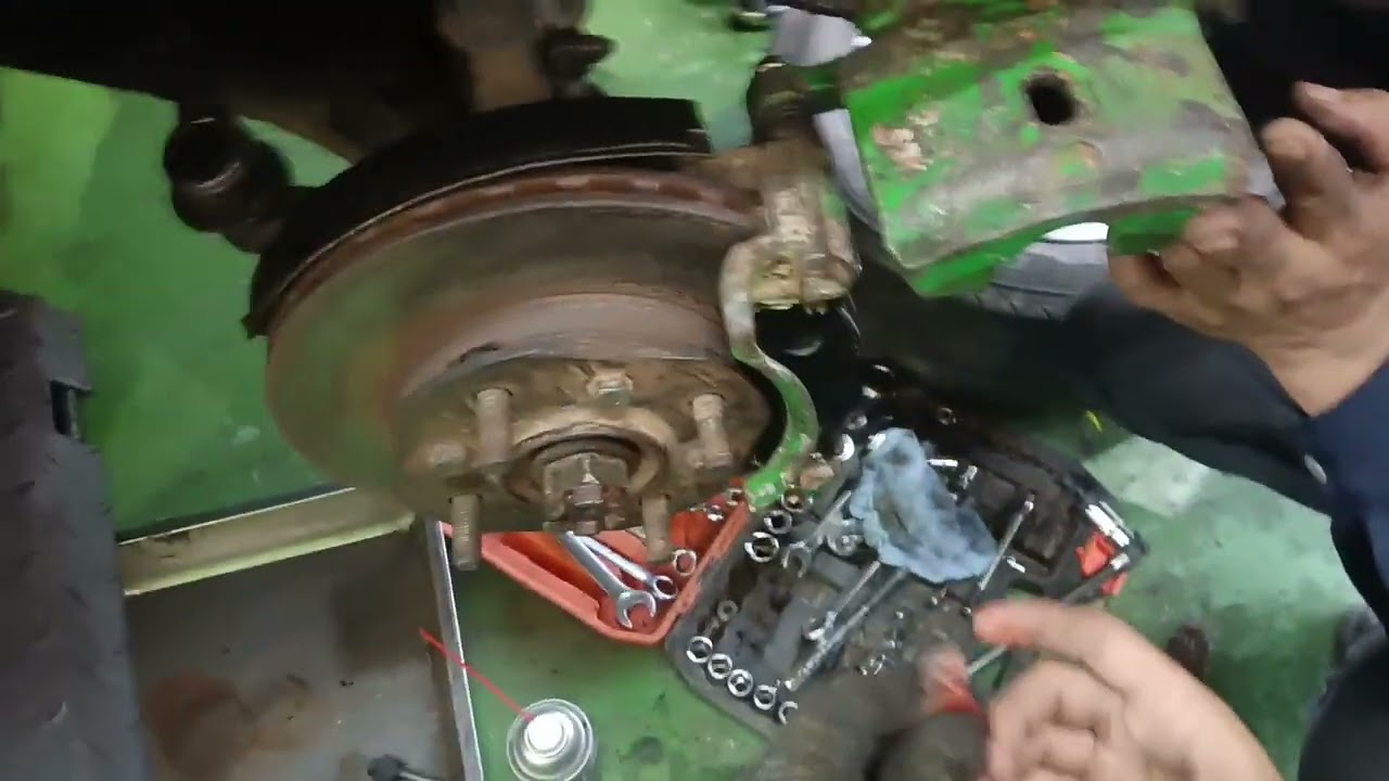 Replace steering knuckles Lancer singket@pstc