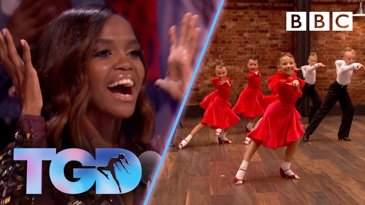 Oti so excited by incredible child dancers KLA! - The Greatest Dancer | Auditions