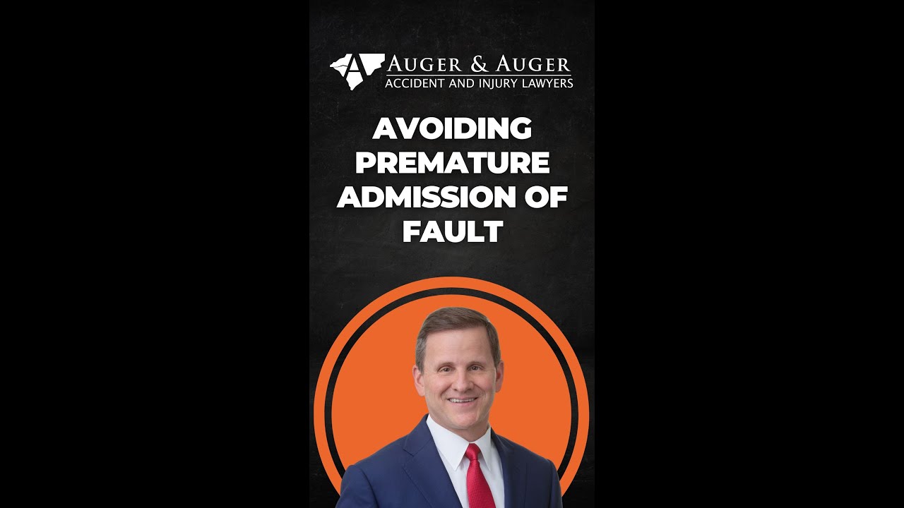 Accident Advice: Don&rsquo;t Admit Fault Too Soon!