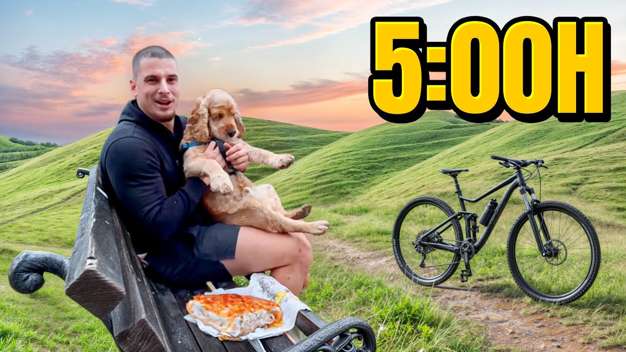 BICIKLOM PO BUREK U 5 UJUTRU SA PSOM!