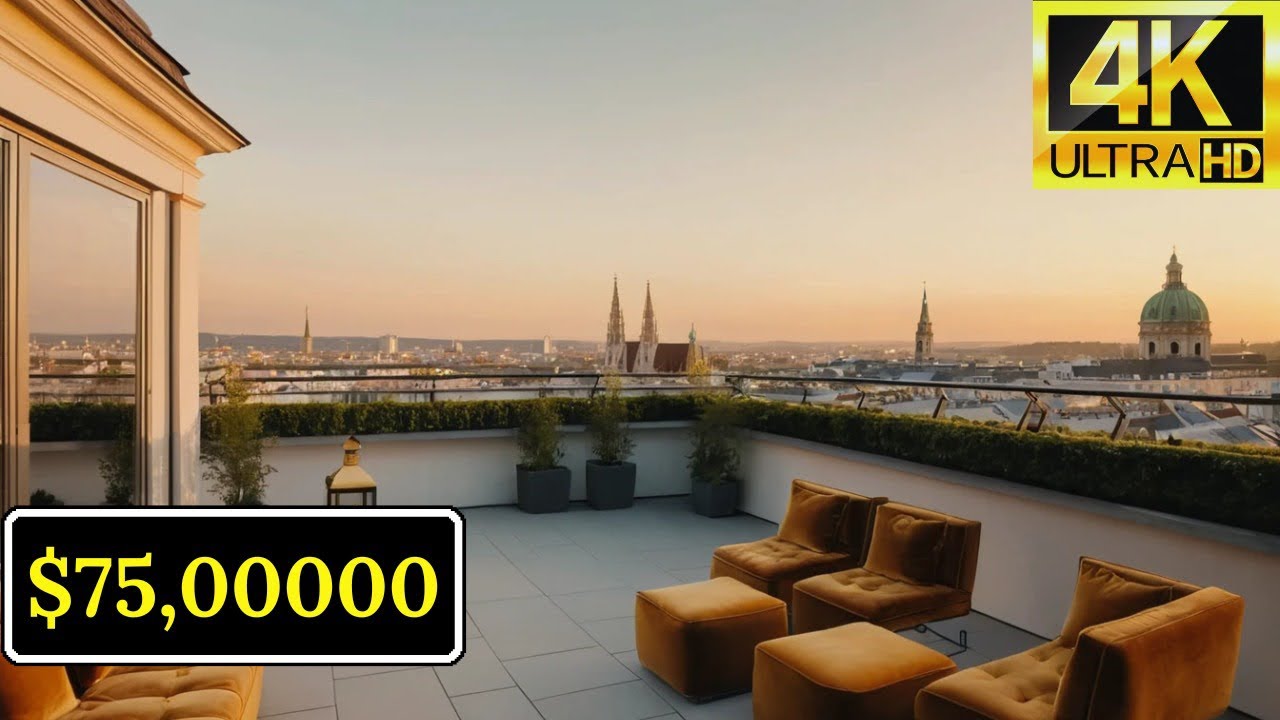 Vienna’s Grandest Penthouse | Historic Architecture & Skyline Views