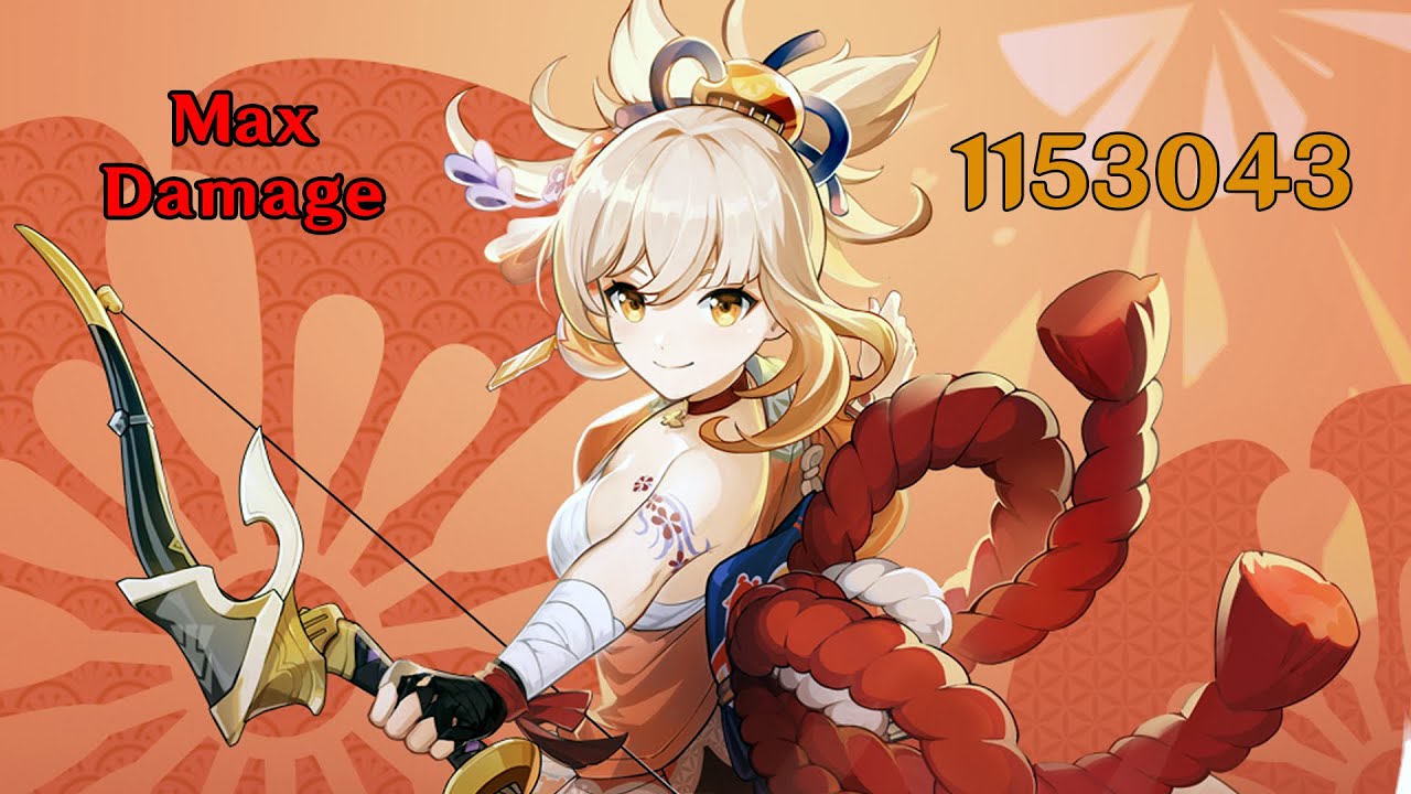 Yoimiya Hit 1.1 Million Damage