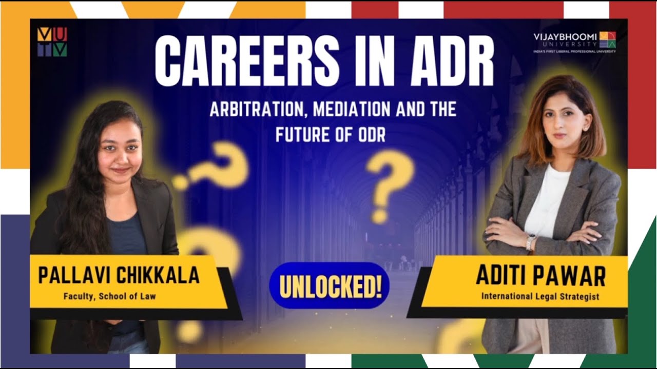 CAREERS IN ADR: ARBITRATION, MEDIATION AND THE FUTURE OF ODR