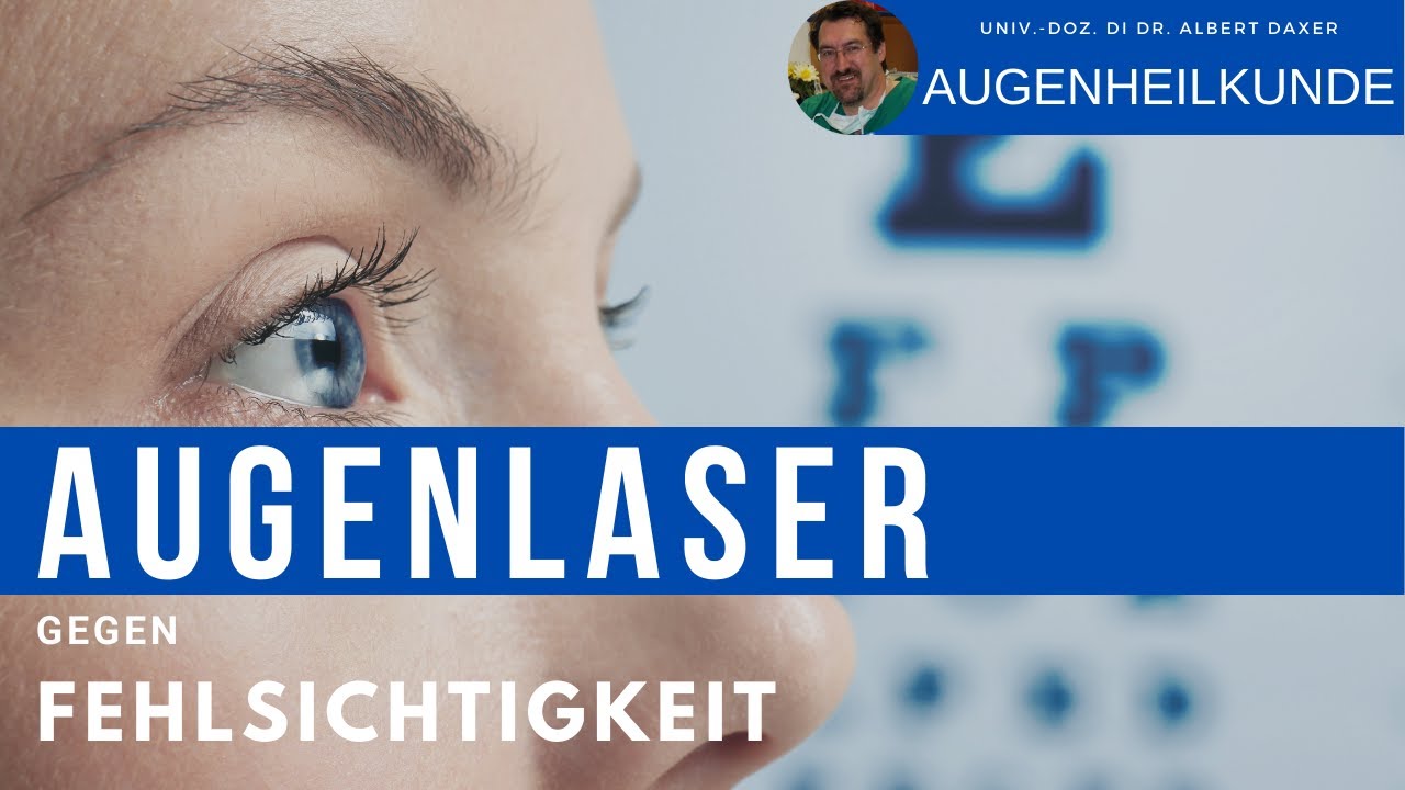 Augenlaser Behandlung der Kurzsichtigkeit