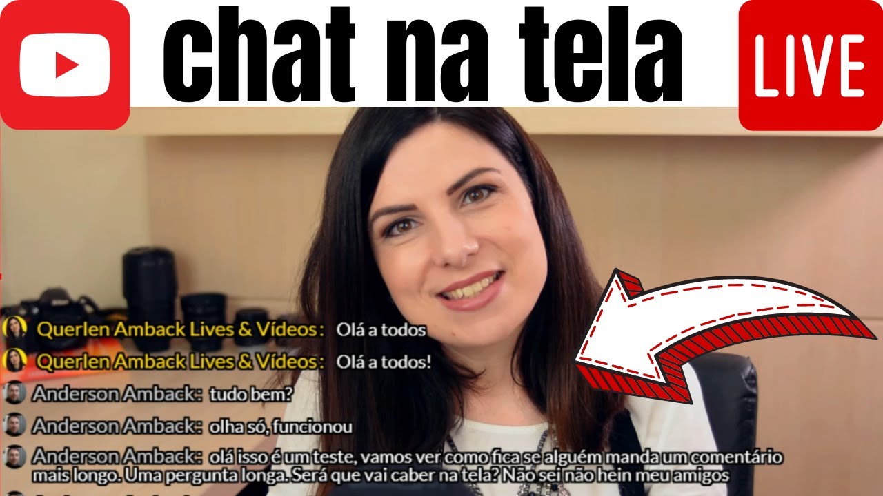 Como colocar os coment&aacute;rios do CHAT do YOUTUBE na LIVE usando OBS STUDIO