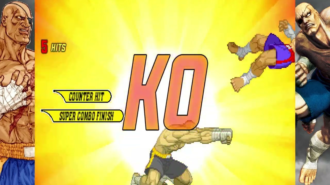 Tristan's MUGEN - Sagat Vs Sagat Edits by Varo_Hades & Nexus Games