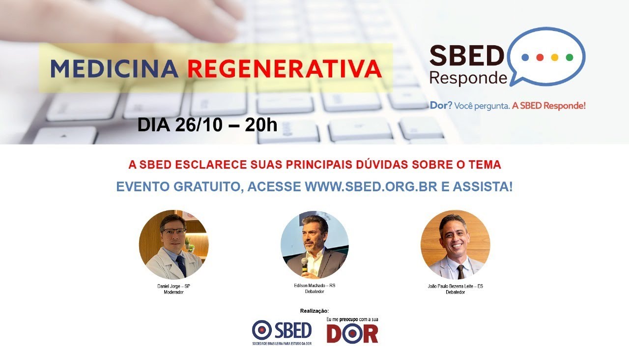 SBED Responde - Medicina Regenerativa
