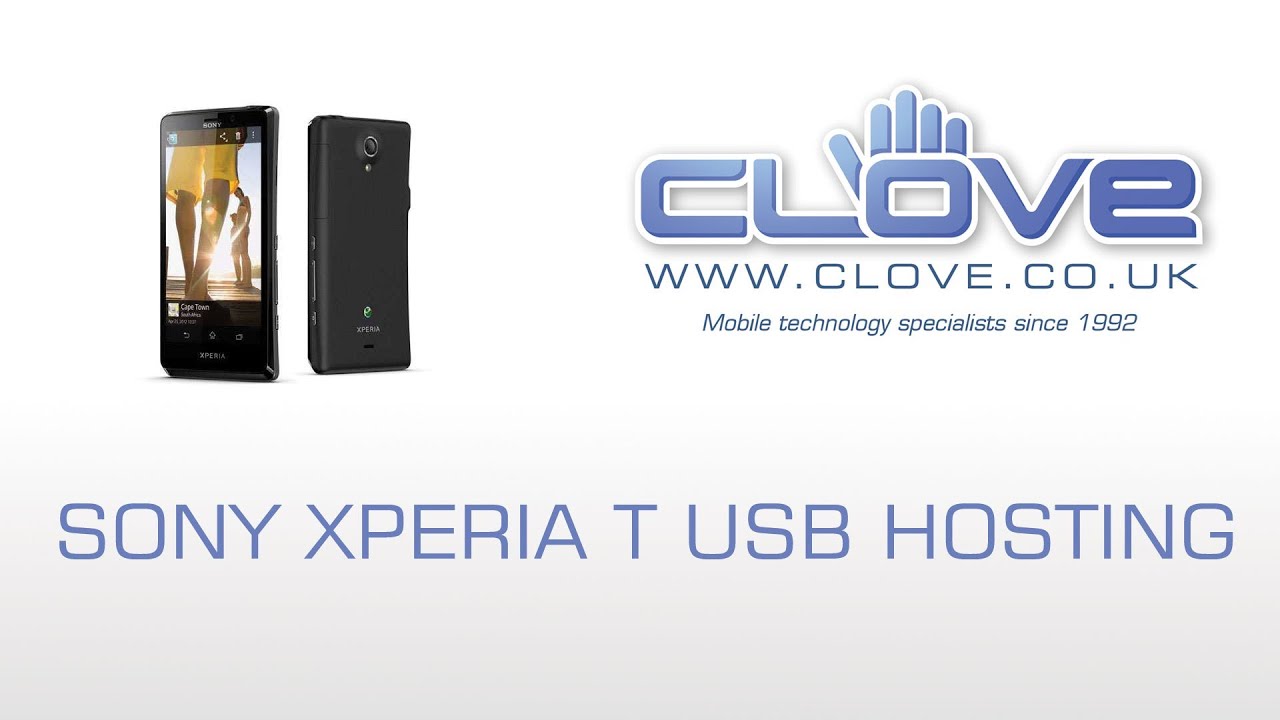 Sony Xperia T USB Hosting Demonstration