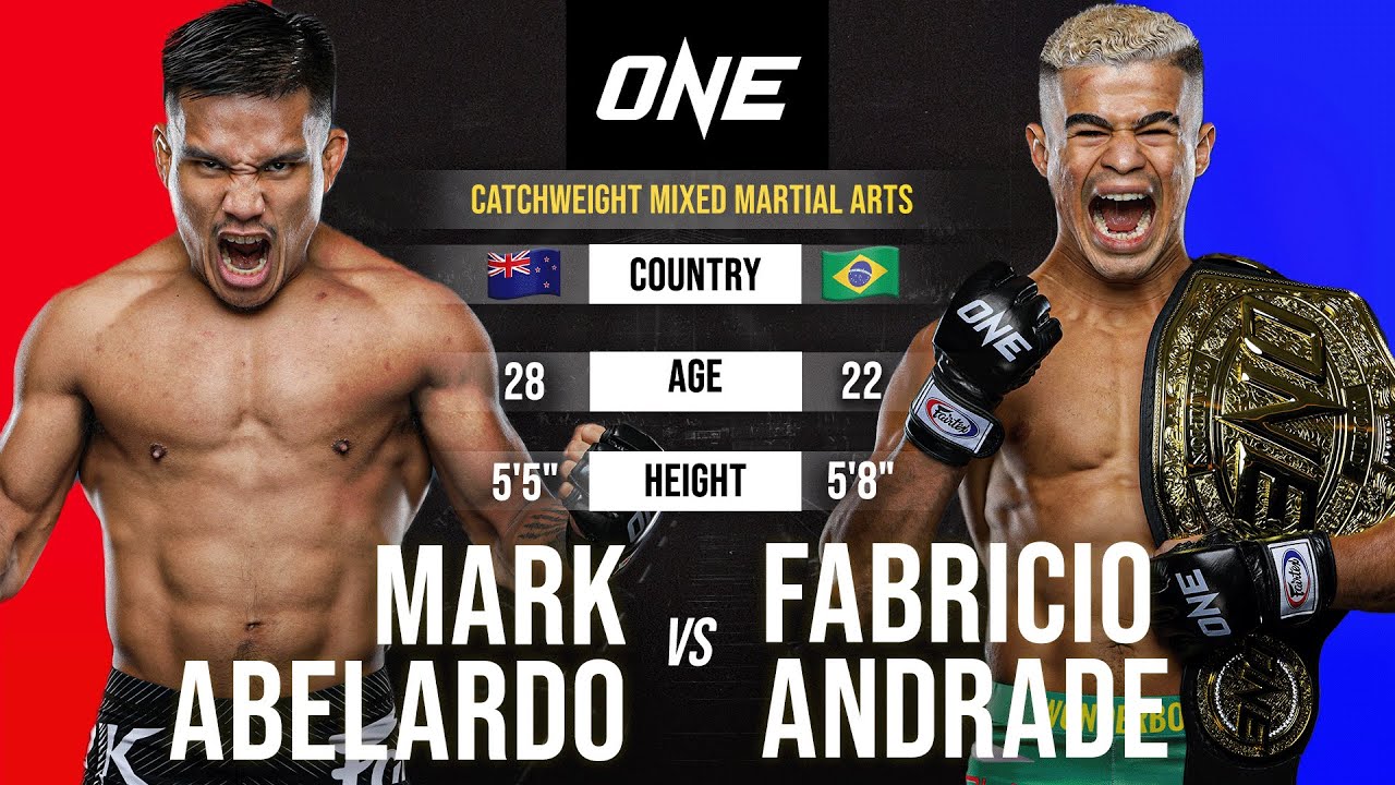 Фабрисио Андраде против Марка Абелардо | Полный бой ONE Championship