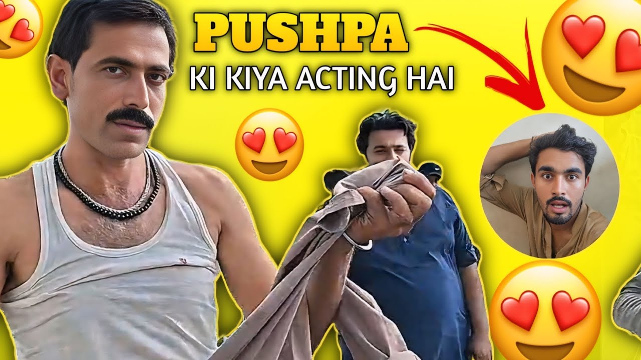 Pushpa team Bts scene#foryou#bts#comedy#saraki#vlog 