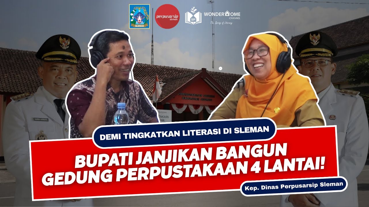 Gebrakan Sleman untuk Literasi: Perpus Keliling, Digital Literacy, hingga Pelibatan TBM dan Sekolah