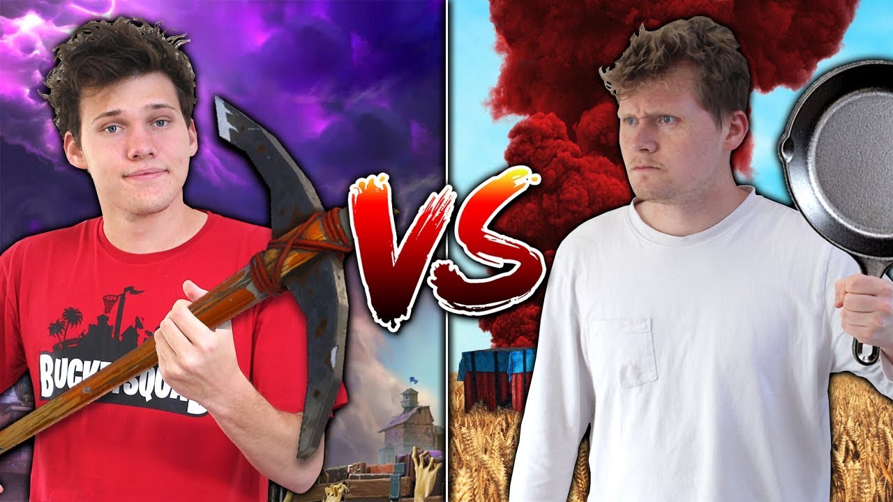 ЭПИЧЕСКИЙ ВЫЗОВ FORTNITE против PUBG С ДЖЕССЕРОМ!