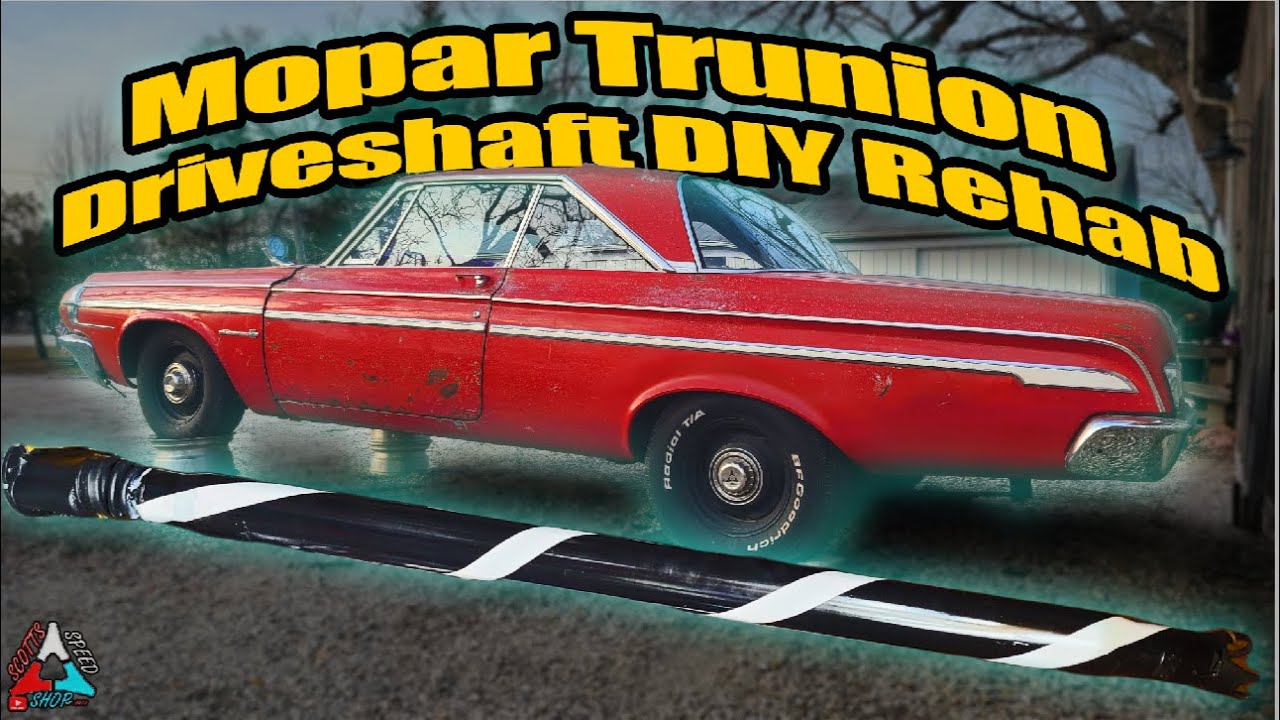 Ремонт в домашних условиях: Mopar 1964 Big Block, механическая коробка передач, карданный вал с ш...