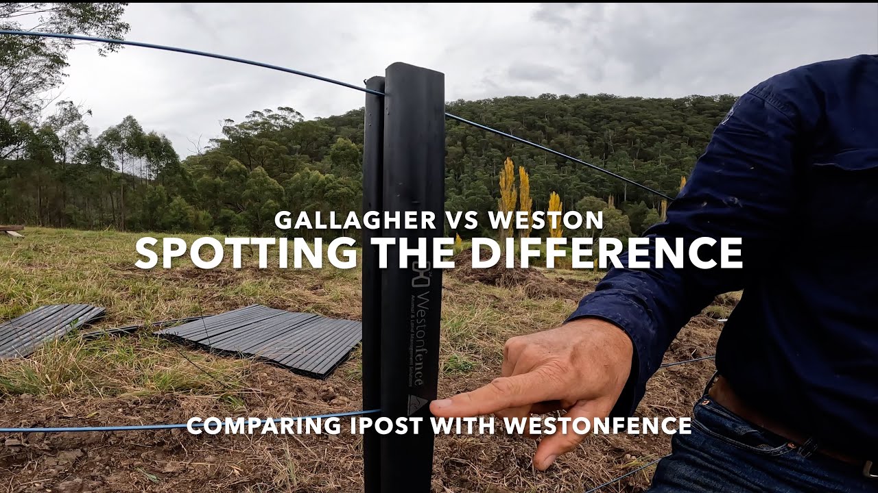 How to tell the difference Gallagher vs Westonfence