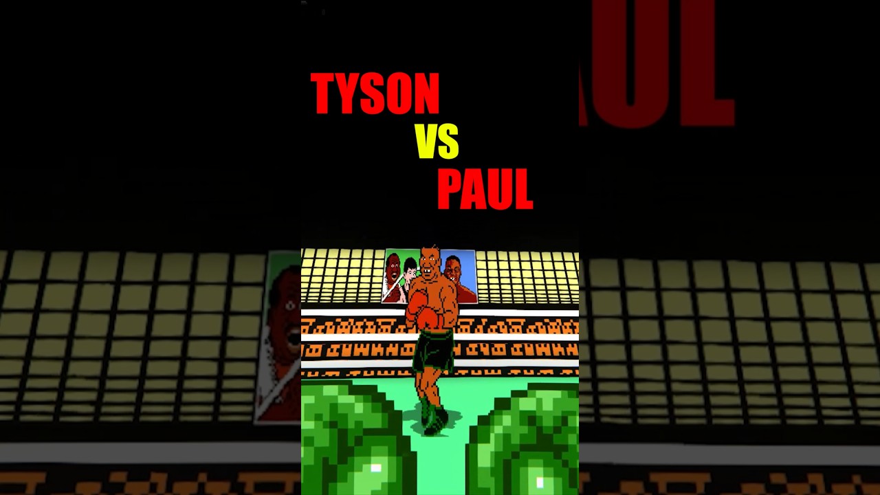 Tyson Vs Jake Paul in Punch-Out Doom! #gaming #indiegames #tyson