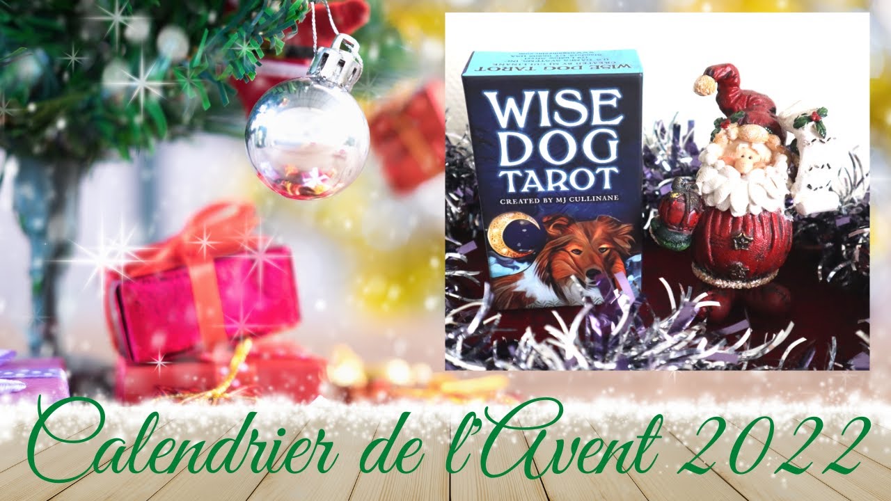 🎄WISE DOG TAROT de Margaux Jones, calendrier de l'Avent 2022 #wisedogtarot 🎄