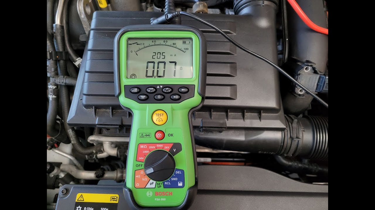 Potentialausgleichsmessung mit Bosch FSA 050. Sinnvoll oder nicht?