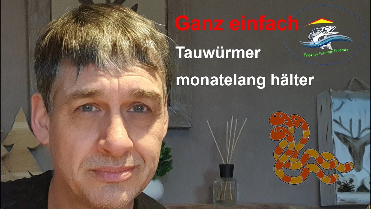 Ganz einfach Tauw&uuml;rmer monatelang h&auml;ltern