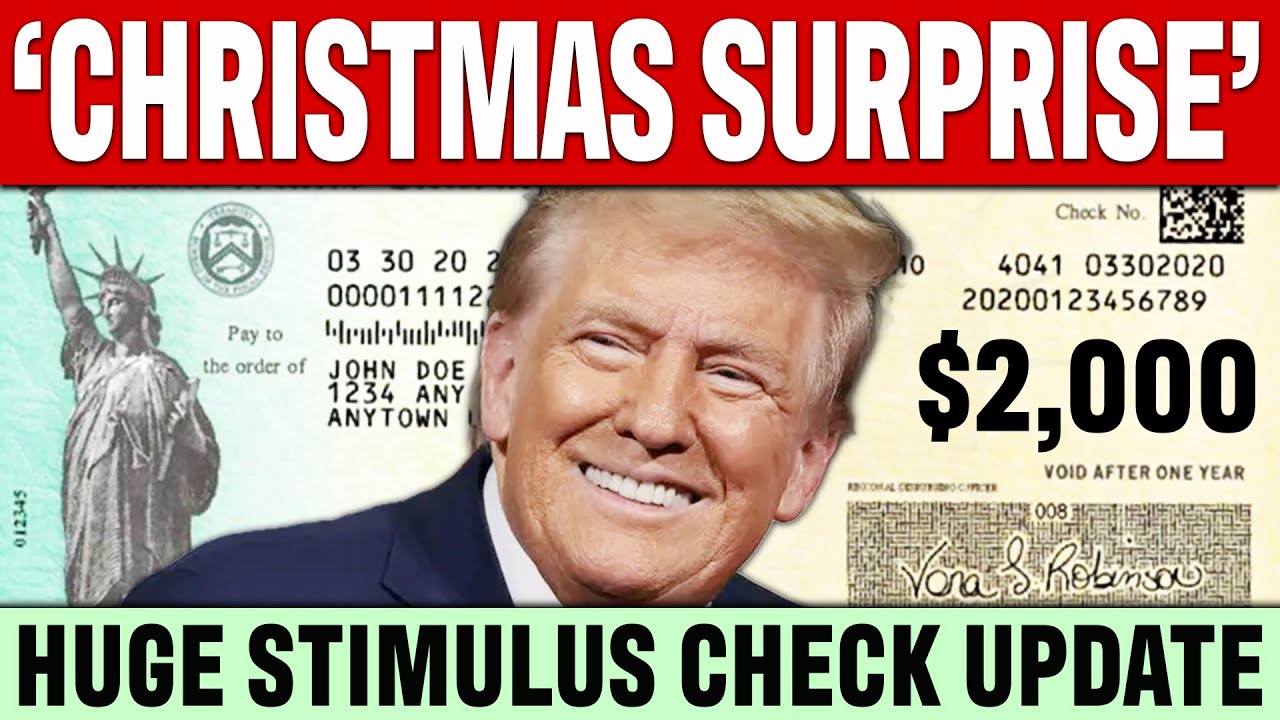 БОЛЬШОЙ СЮРПРИЗ! Обновленная информация о выплате Трампом 2000 долларов в рамках программы стимул...
