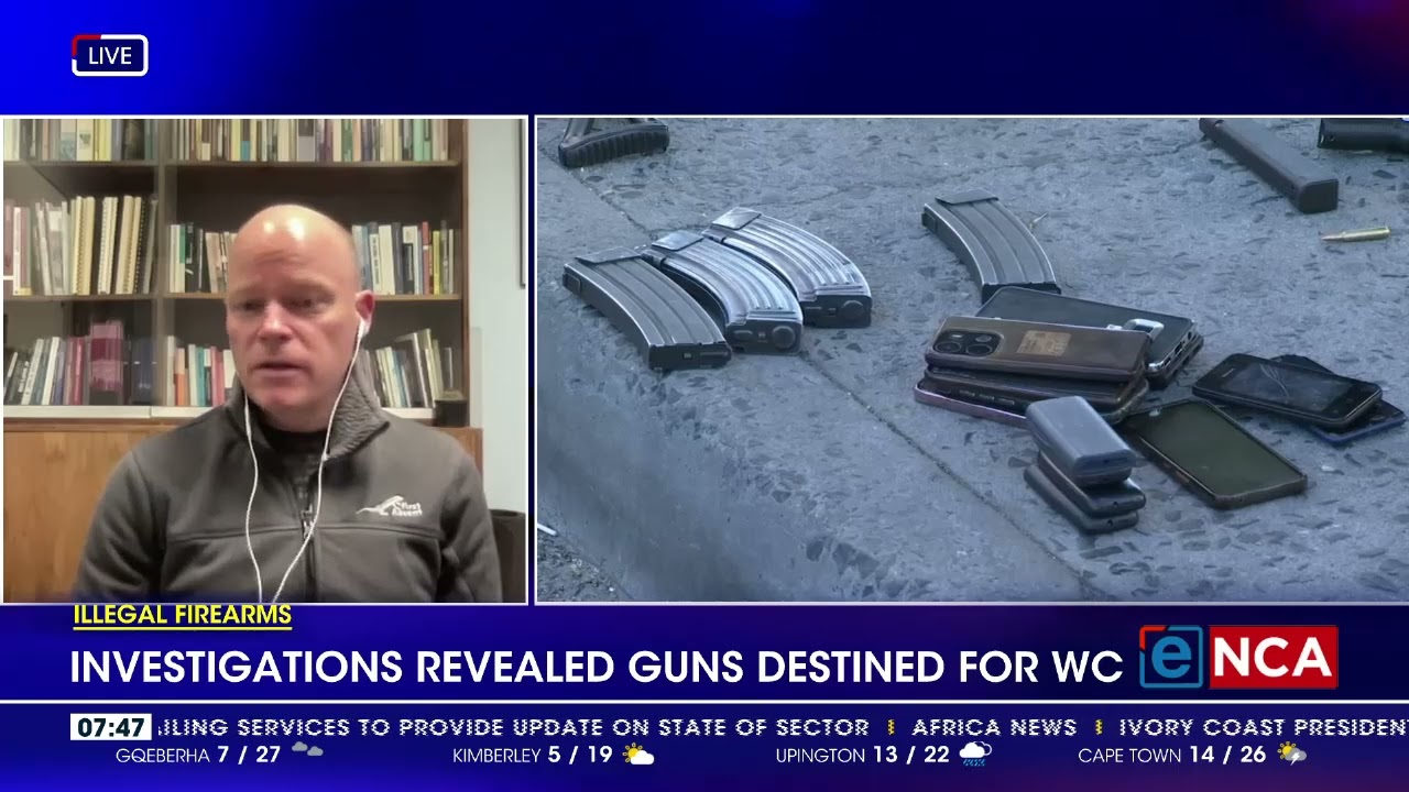 30 illegal guns seized in Gauteng