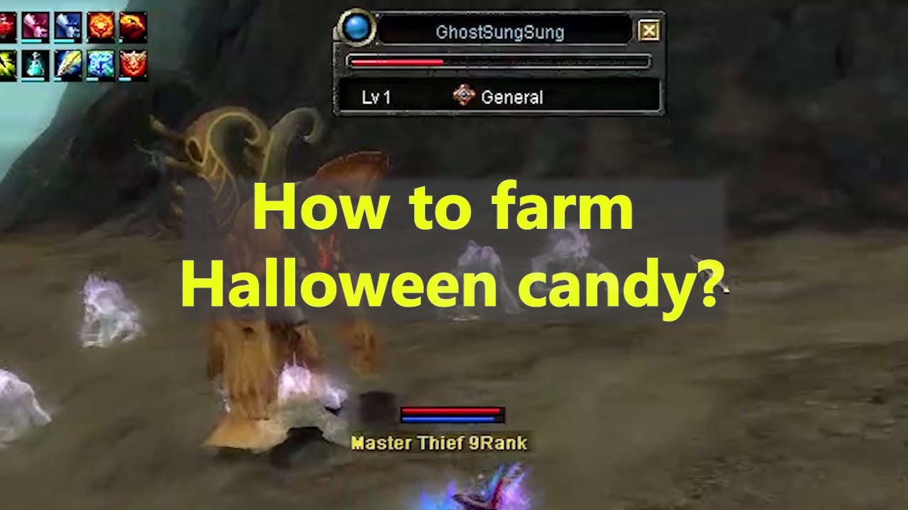 Silkroad Halloween Event 🎃How To Farm Candy