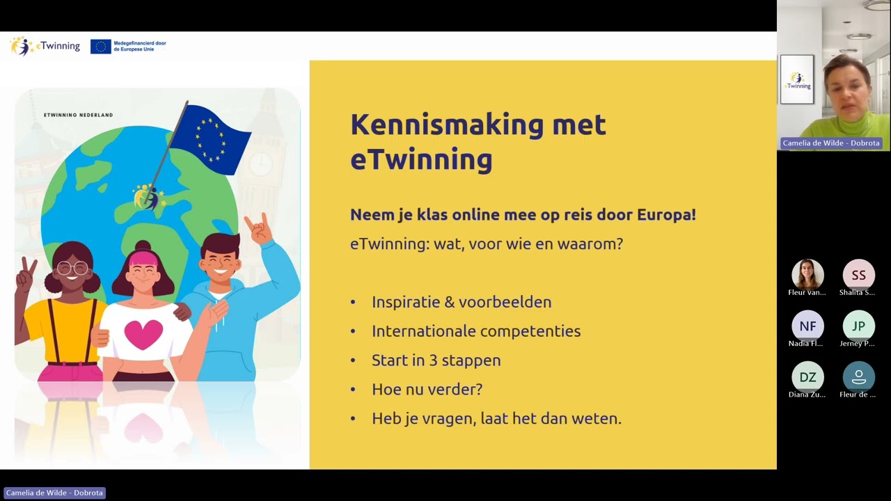eTwinning Webinar Starten met eTwinning