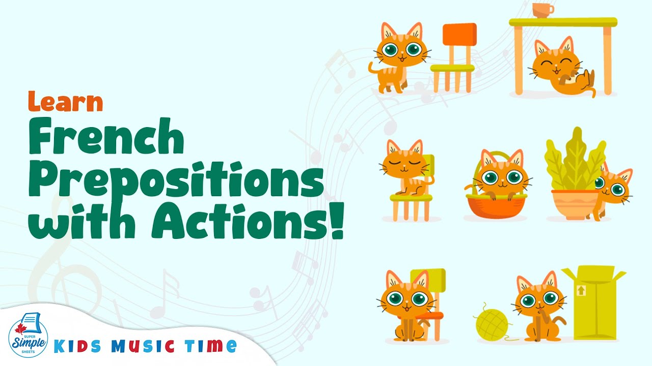 French &ndash; Prepositions of Place | Prepositions of Place | Video for Kids