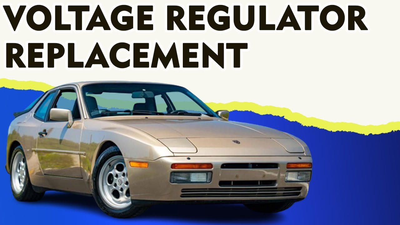 Porsche 944 Turbo Voltage Regulator Replacement (1986 - 1989)