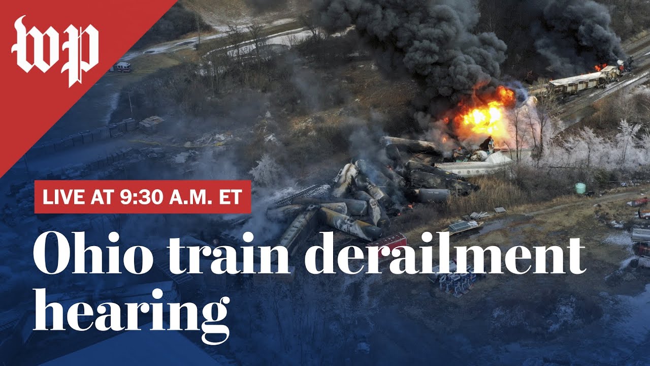 Norfolk Southern CEO testifies about Ohio train derailment - 3/9 (FULL LIVE STREAM)
